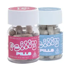 PSILLY Mushroom Capsule Jar 4G - Microdose Magic Mushroom - Magicfly Mushroom Delivery - Fungimaps